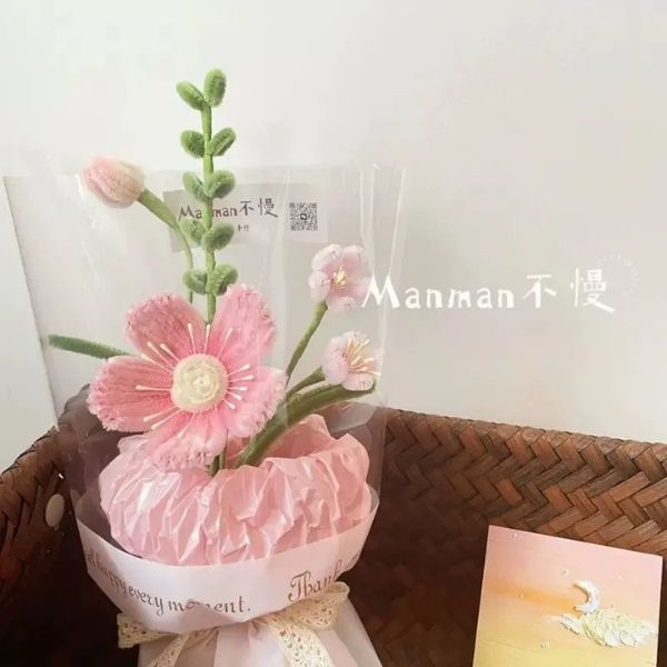 [ Set 4 Bó ] Hoa Kẽm Nhung - 18189