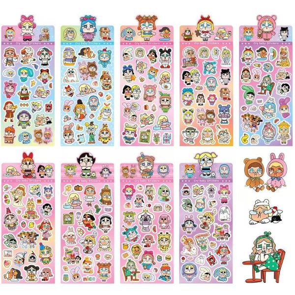 [ Set 90 Túi ] Sticker - Nhiều Mẫu [ 1 Mẫu 18 Túi - 1 Set Sẽ Chọn 5 Mẫu ] - 95541