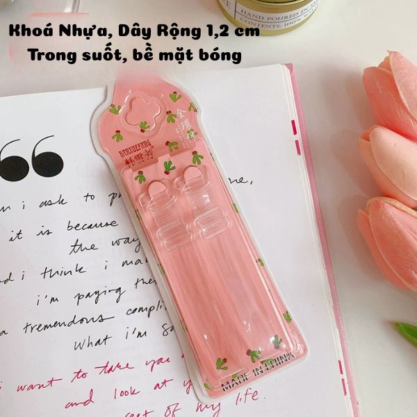 [ Set 12 Vỉ ] Dây Áo Trong Suốt Chống Trượt - 95840