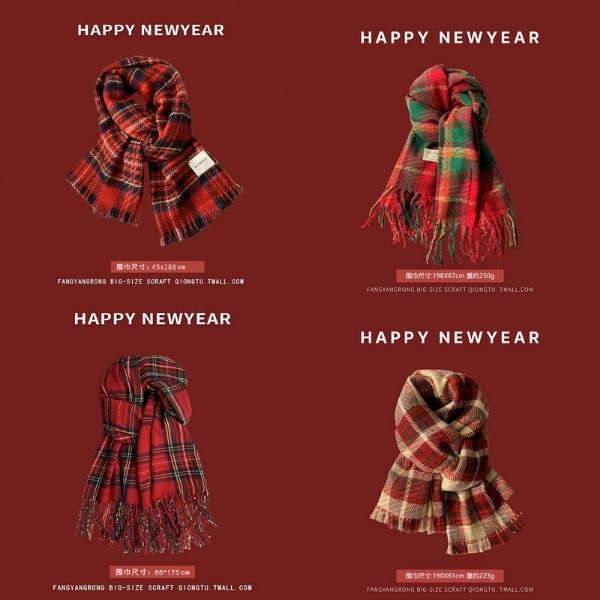 [ Set 2 Cái ] Khăn Choàng Cổ - 18238