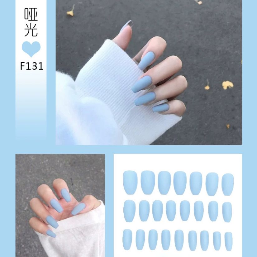 [ Set 10 Hộp ] Nail [ 24 PCS + Keo Thạch ] - 21945