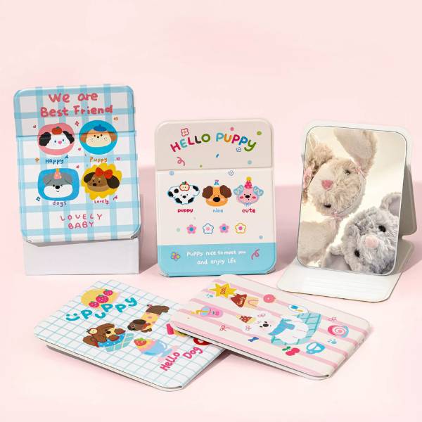 [ Set 8 Cái ] Gương Để Bàn [ 21*15cm / Nhiều Mẫu ] - 22109