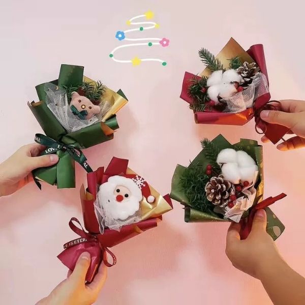 [ Set 10 Bó ] Hoa Giáng Sinh - 18192