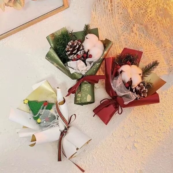 [ Set 10 Bó ] Hoa Giáng Sinh - 18192