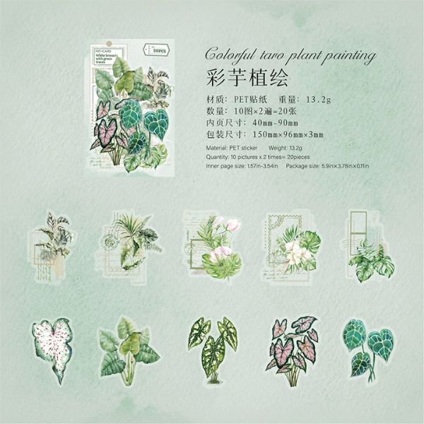 [ Set 10 Túi ] Sticker [ 1 Túi 20 Miếng ] - 95631