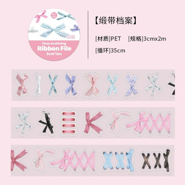 [ Set 12 Cuộn ] Washi [ 3cm*2m ] - 95966