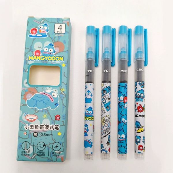 [ Set 10 Hộp ] Bút Bi Gel [ 0.5mm - Đen ] - 96179