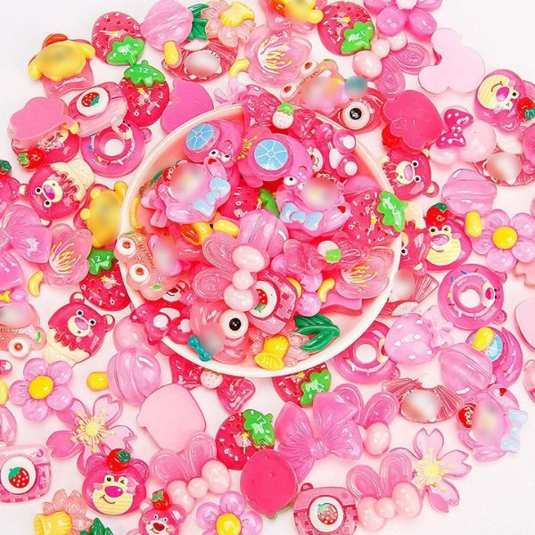 [ Set 1000 Cái ]  Charm 2D Trong - 96196