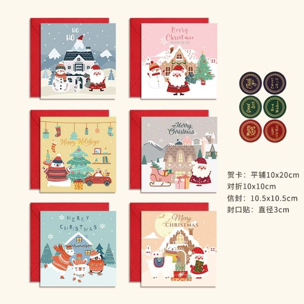 [ Set 20 Cái ] Thiệp Giáng Sinh [ Nhiều Mẫu ] - 18131