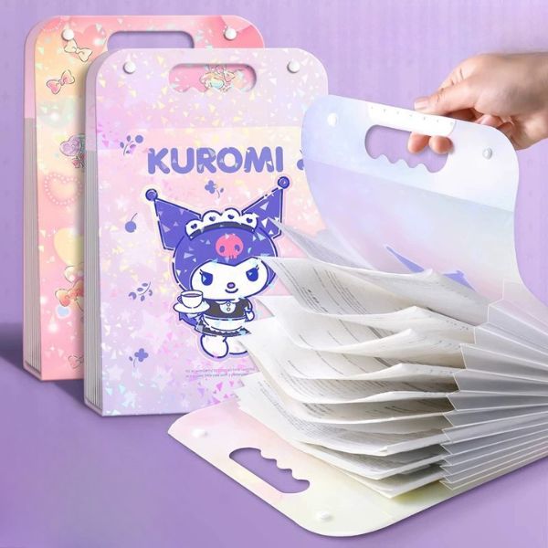 [ Set 3 Tập ] Hồ Sơ Sanrio [ 13 Ngăn / 24*37cm ] - 19189