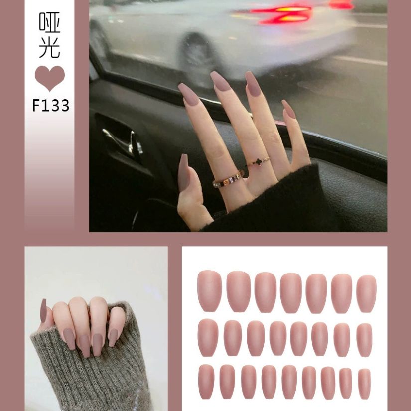 [ Set 10 Hộp ] Nail [ 24 PCS + Keo Thạch ] - 21945