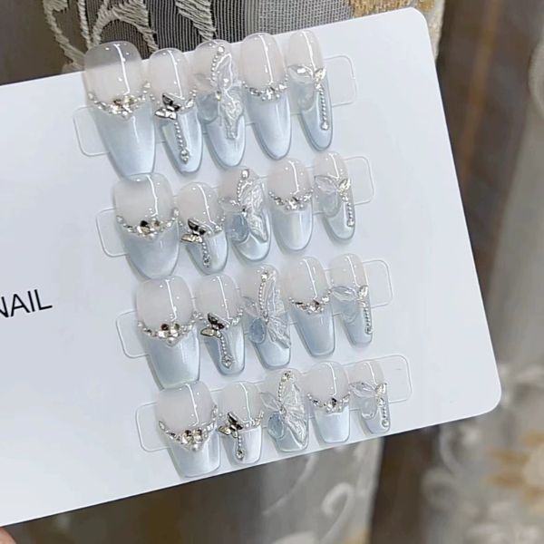 [ Set 2 Hộp ] Nail Cao Cấp [ 10 PCS - XS/S/M/L - Bộ Dụng Cụ Dán 7 Món ] - 16403