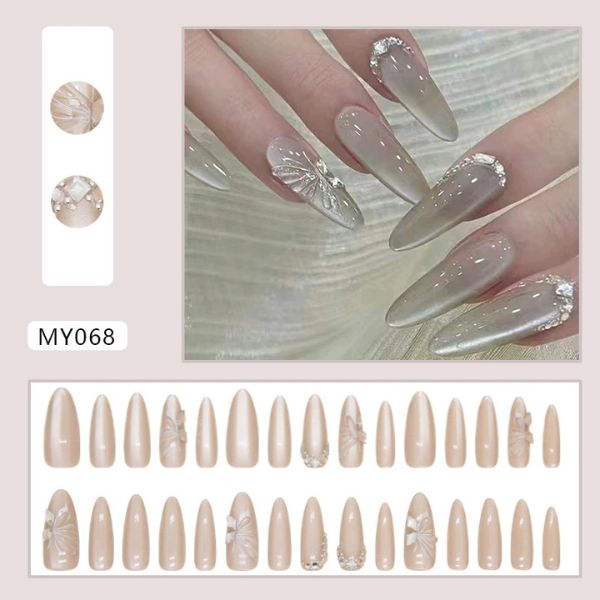 [ Set 5 Hộp ] Nail [ 30 PCS - Kèm Dụng Cụ Dán ] - 16551