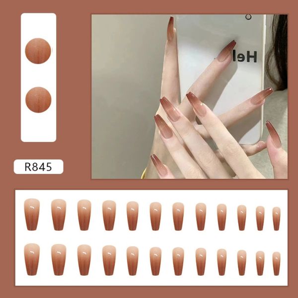 [ Set 5 Hộp ] Nail Giá Rẻ [ 24 PCS - Kèm Dụng Cụ Dán ] - 16570
