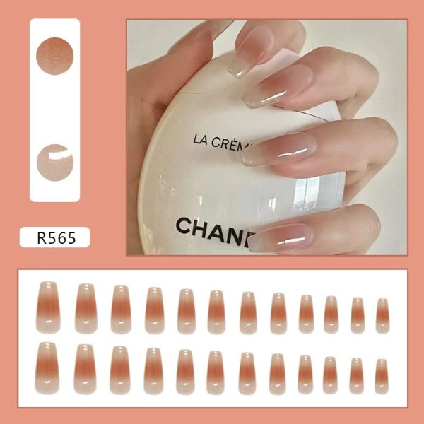 [ Set 5 Hộp ] Nail Giá Rẻ [ 24 PCS - Kèm Dụng Cụ Dán ] - 16577