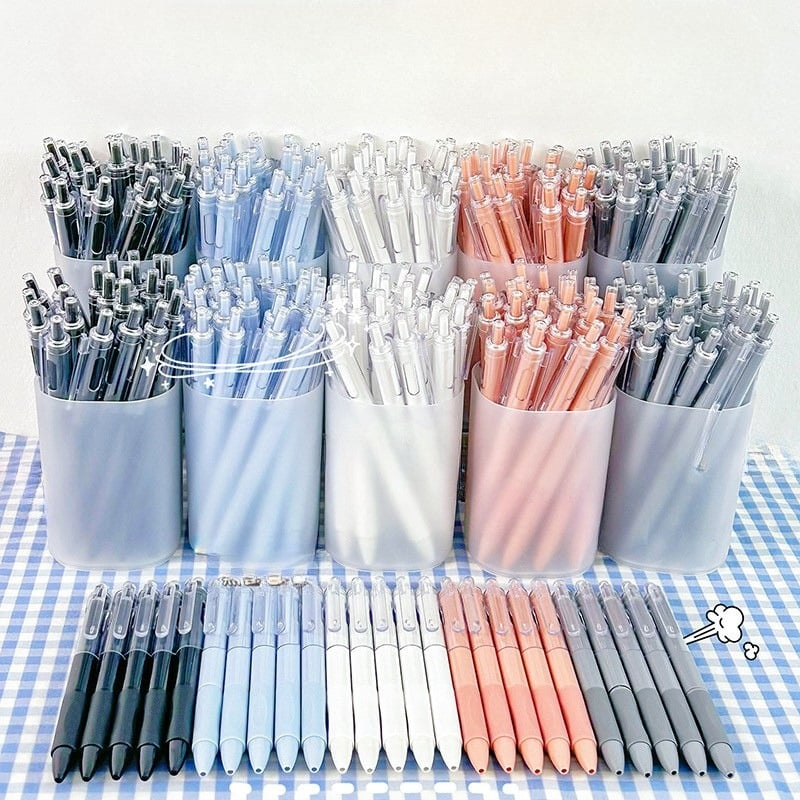 [ Set 50 Cái ] Bút Bi Gel | 0.5mm - Mực Đen - 920006