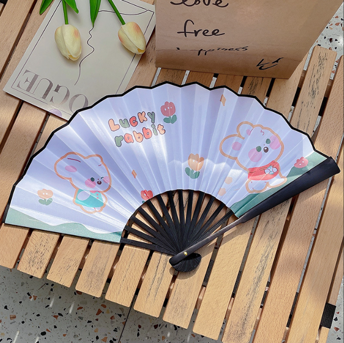 [ Set 10 Cái ] Quạt Xòe Cầm Tay - 920050