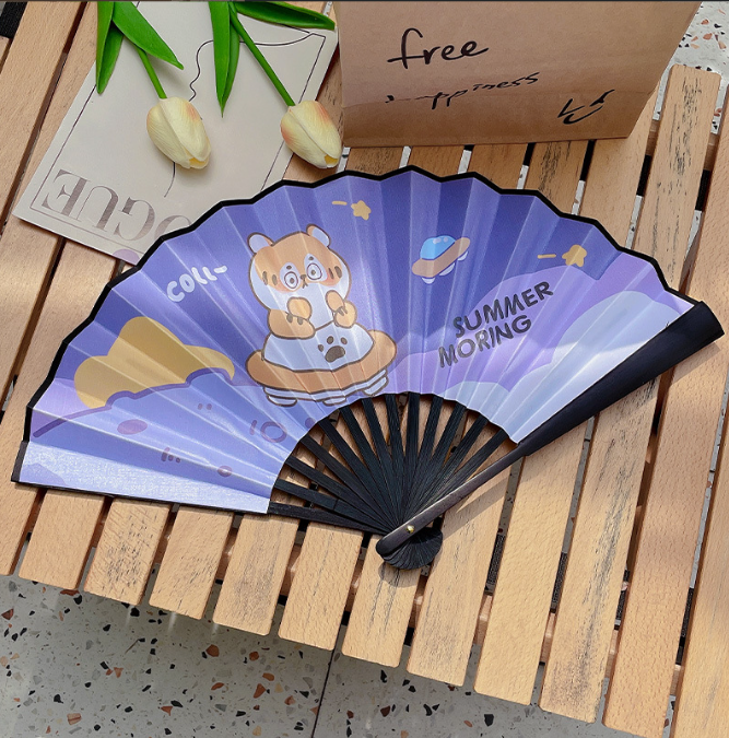 [ Set 10 Cái ] Quạt Xòe Cầm Tay - 920050