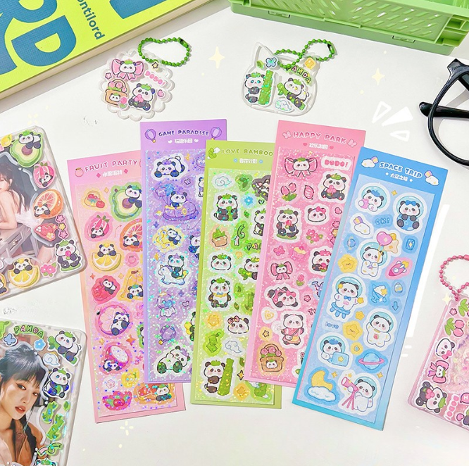 [ Set 100 Tấm ] Sticker Nhủ Panda Dodo - 920053
