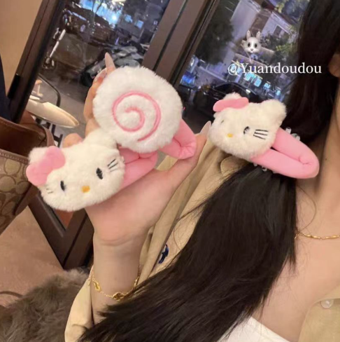 [ Set 10 Cái ] Kẹp Tóc Hello Kitty - 920128