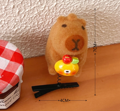 [ Set 12 Cái ] Kẹp Tóc Capybara - 920296