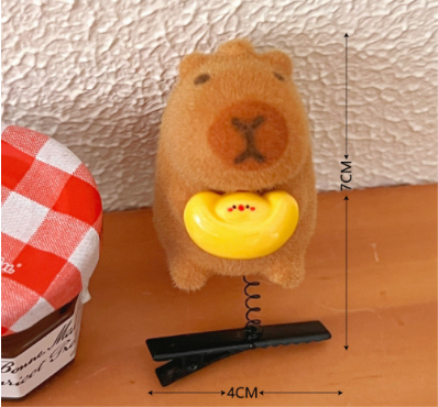 [ Set 12 Cái ] Kẹp Tóc Capybara - 920296