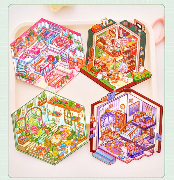 [ Set 20 Xấp ] Sticker Trang Trí 3D - 920307