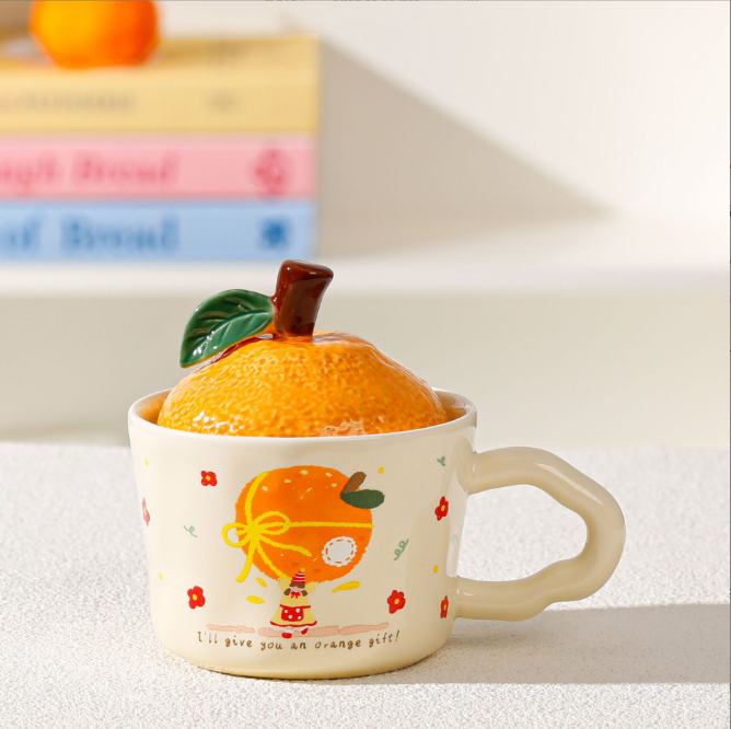 [ Set 2 Cái ] Ly / Cốc Sứ ( Hộp Màu ) - 920395