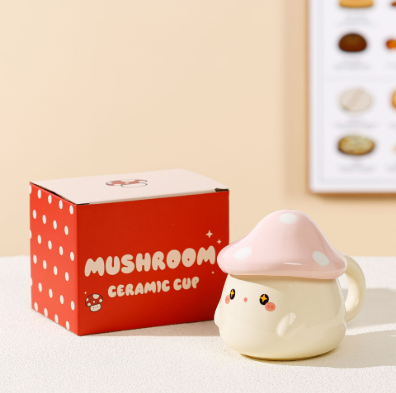 [ Set 2 Cái ] Ly / Cốc Sứ ( Hộp Màu ) - 920397