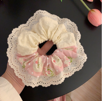 [ Set 10 Cái ] Cột Tóc Scrunchies - 920514