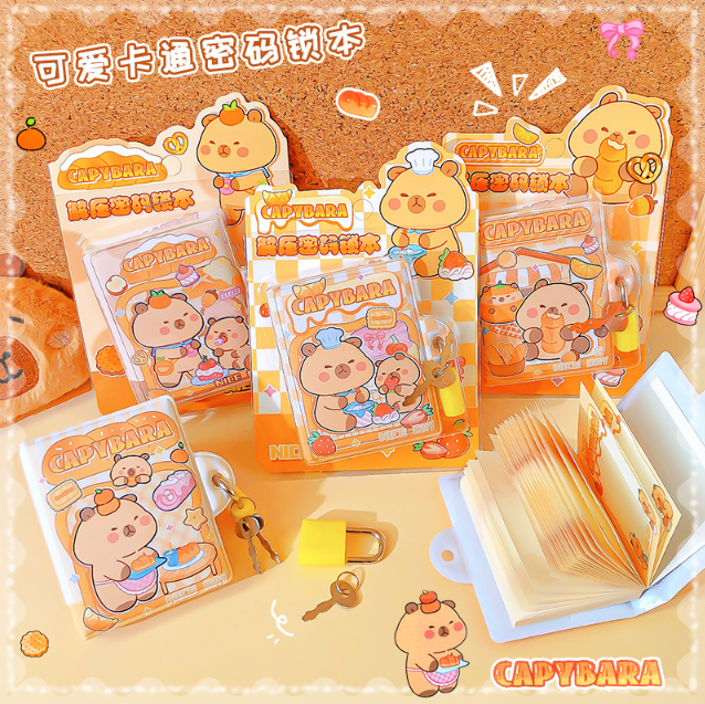[ Hộp 16 Cuốn ] Sổ Tay Mini Capybabra - 920587