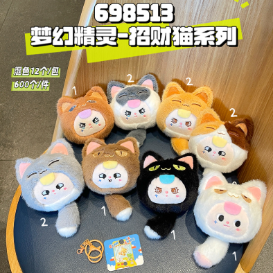 [ Set 10 Cái ] Móc Khóa Gấu Bông - 920598