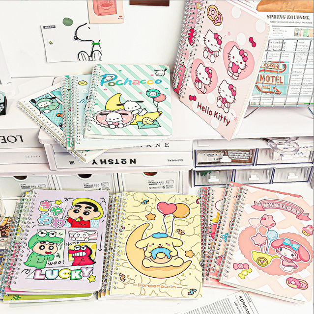 [ Set 12 Quyển ] Sổ Lò Xo A5 Cute - 920647