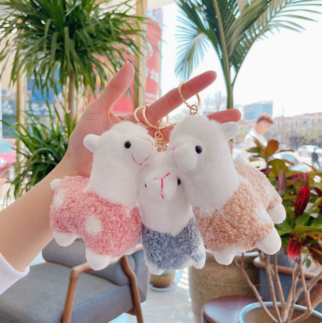 [ Set 8 Cái ] Móc Khóa Gấu Bông ( Khóa Trắng ) - 920887