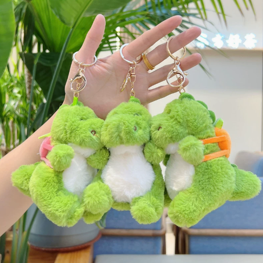 [ Set 3 Cái ] Móc Khóa Gấu Bông ( Khóa Vàng ) - 920903