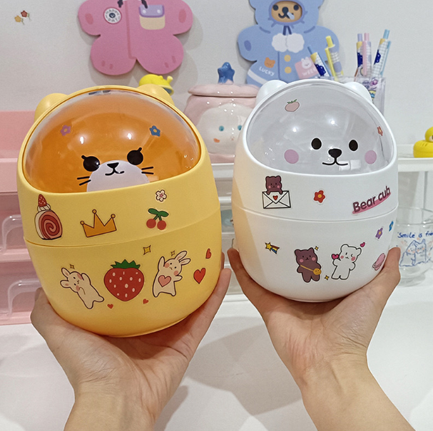 [ Set 10 Cái ] Thùng Rác Mini | Không kèm Sticker - 921015