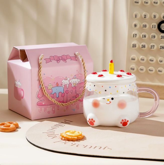 [ Set 2 Cái ] Ly Cốc Nước ( Hộp Màu ) - 921174