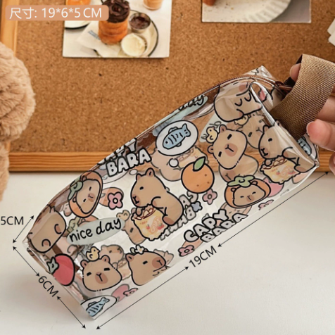 [ Set 10 Cái ] Bóp Bút Capybara - 921188