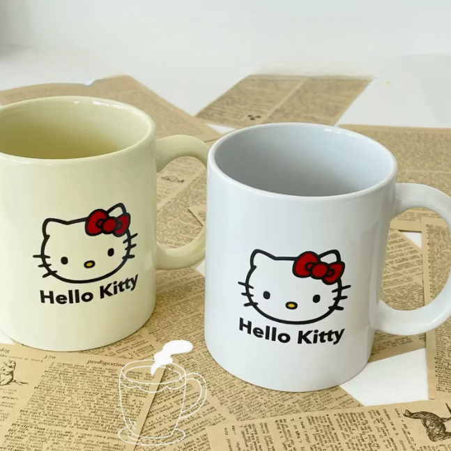 [ Set 10 Cái ] Cốc Sứ Hello Kitty - 921243