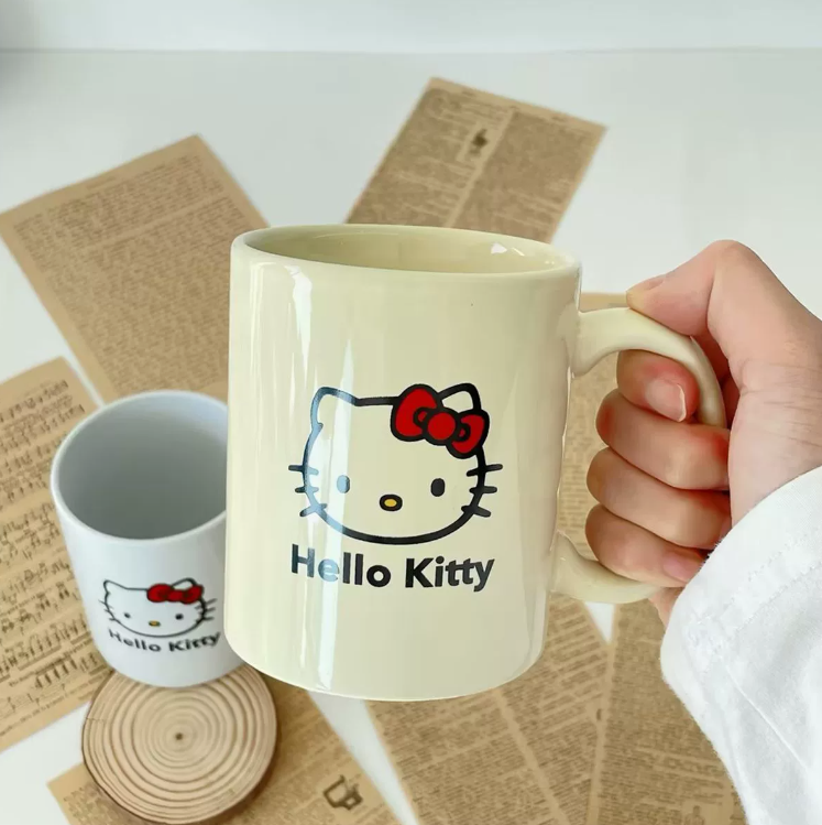 [ Set 10 Cái ] Cốc Sứ Hello Kitty - 921243