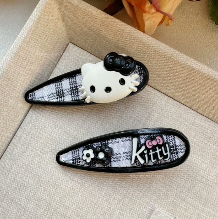 [ Set 10 Cái ] Kẹp Tóc Hello Kitty Cao Cấp - 921235