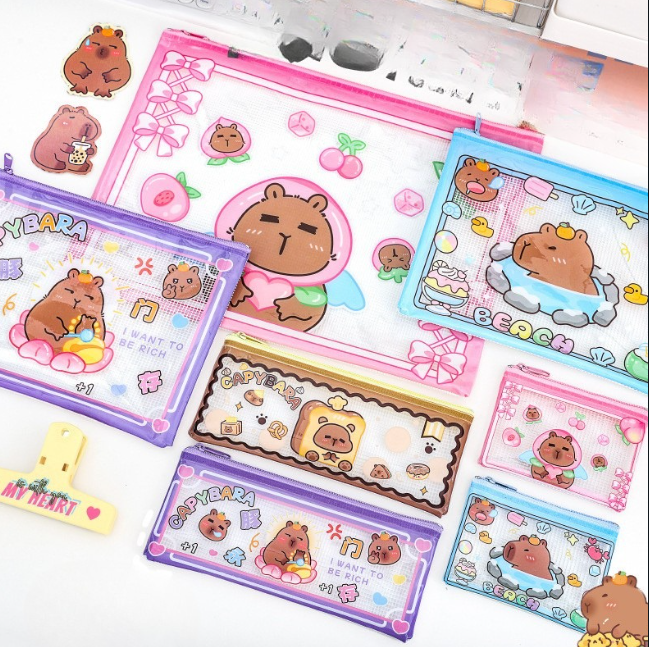 [ Set 20 Cái ] Bóp Bút Lưới Nhiều Size - 921156