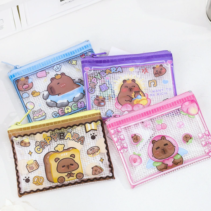 [ Set 20 Cái ] Bóp Bút Lưới Nhiều Size - 921156