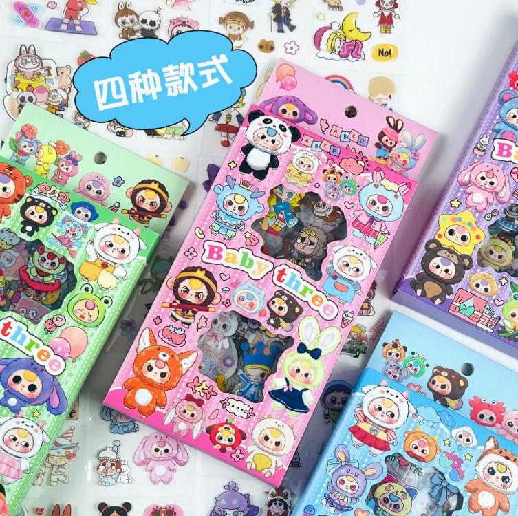 [ Set 10 Hộp ] Sticker Baby Three - 921268