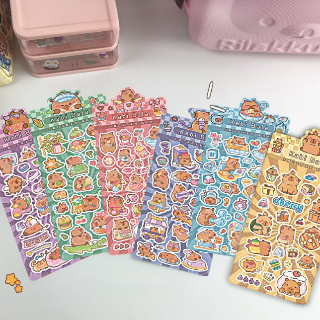 [ Set 50 Tấm ] Sticker Capybara - 921269