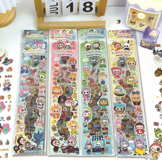 [ Set 10 Bộ ] Sticker Labubu - 921273