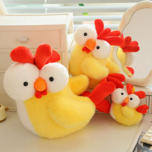 [ Set 2 Con ] Gấu Bông Chú Gà Ngộ Nghĩnh - 921346