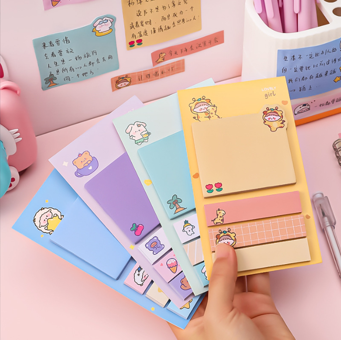 [ Set 20 Sấp ] Giất Note Cute ( 14x8cm ) - 921371