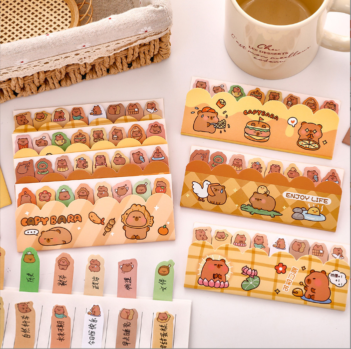 [ Set 20 Cái ] Đánh Dấu Trang Capybara - 921377