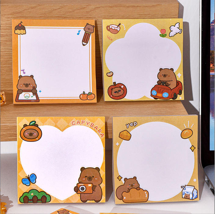[ Set 50 Sấp ] Giấy Note Capybara - 921379